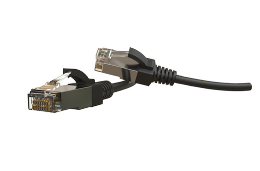 Hyperline PC-LPT-SFTP-RJ45-RJ45-C6-1.5M-LSZH-BK Патч-корд S/FTP, экранированный, категория 6 (100% Fluke Component Tested), 28AWG, LSZH, 1.5 м, черный